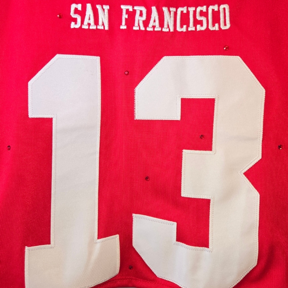 San Francisco 49ers Crop Rhinestone Jersey - Picture 4 of 7